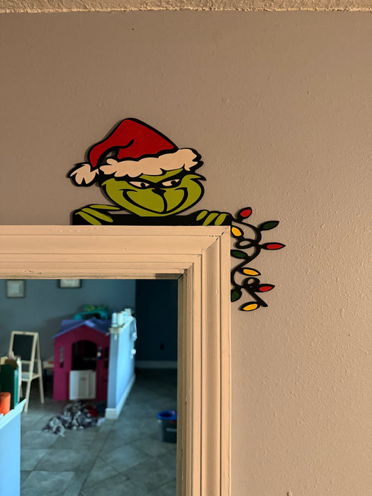 Grinch with Lights